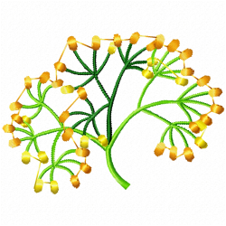 Flowers And Tree Embroidery Design 4 Flowers And Tree Embroidery Design 4